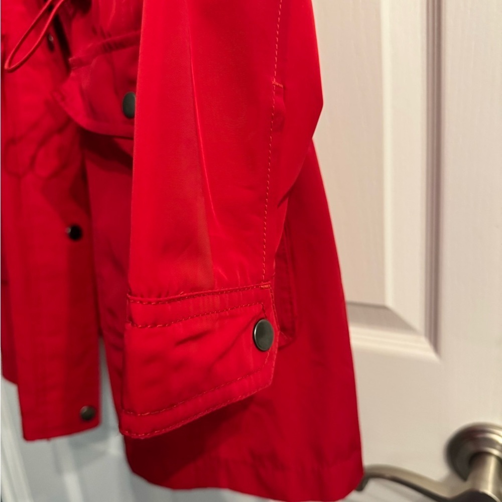 Talbots Waterproof Red Utility Jacket - Picture 8 of 9